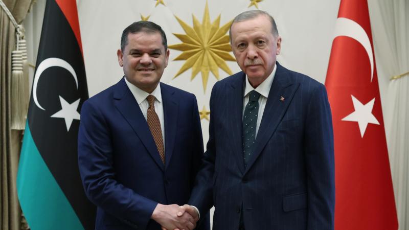 Erdoğan, Libya Başbakanı Dibeybe’yi kabul etti