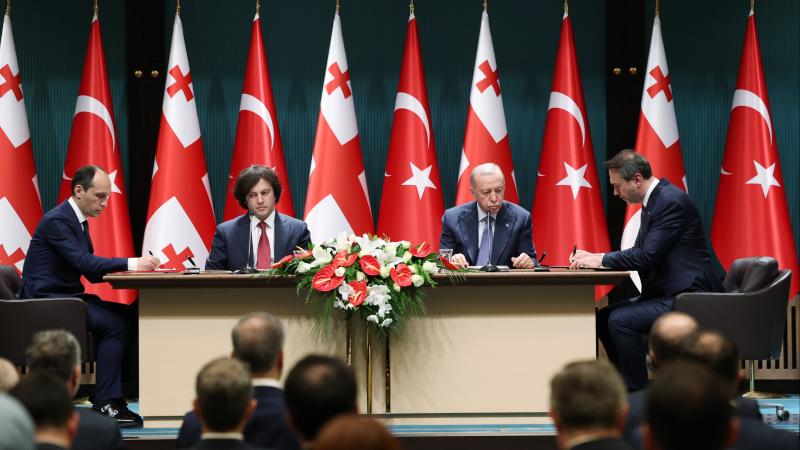 Türkiye ile Gürcistan arasında ‘Enerji Alanında İşbirliği Mutabakat Zaptı’ imzalandı